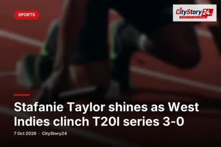 Stafanie Taylor shines as West Indies clinch T20I series 3-0