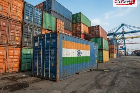 Representative image: cargo container port India