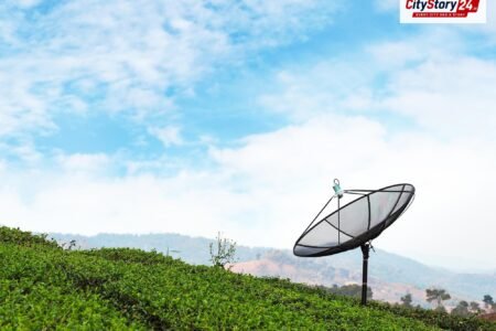 Representative image: satellite dish antenna sky