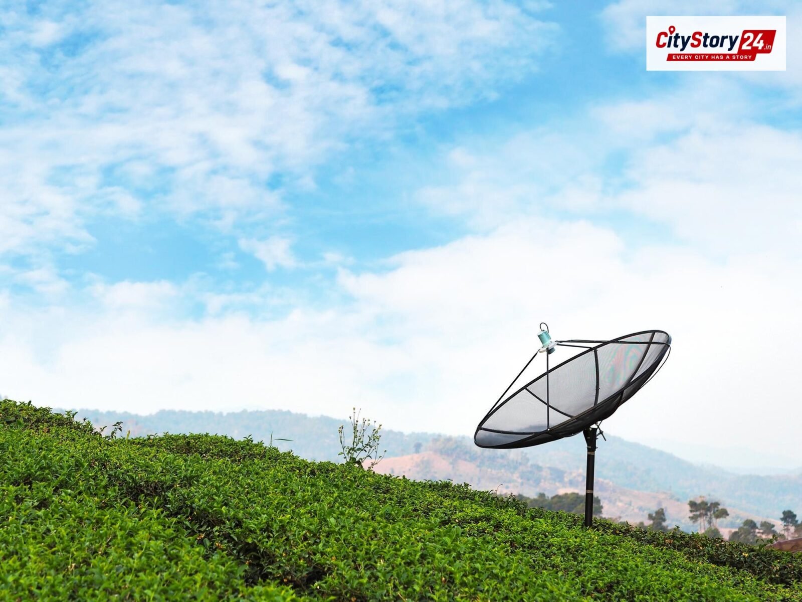 Representative image: satellite dish antenna sky