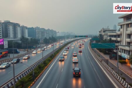 Representative image: Indore Ahmedabad highway traffic