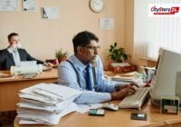 Representative image: tax files office desk India