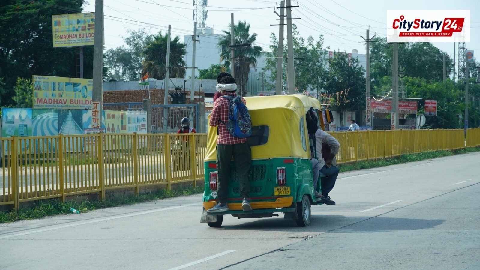 Representative image: electric three-wheeler India street