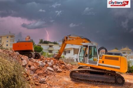 Representative image: bulldozer demolition India city