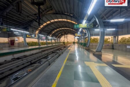 Representative image: Delhi Metro station platform