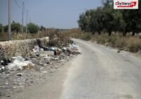 Representative image: garbage dumped on road India
