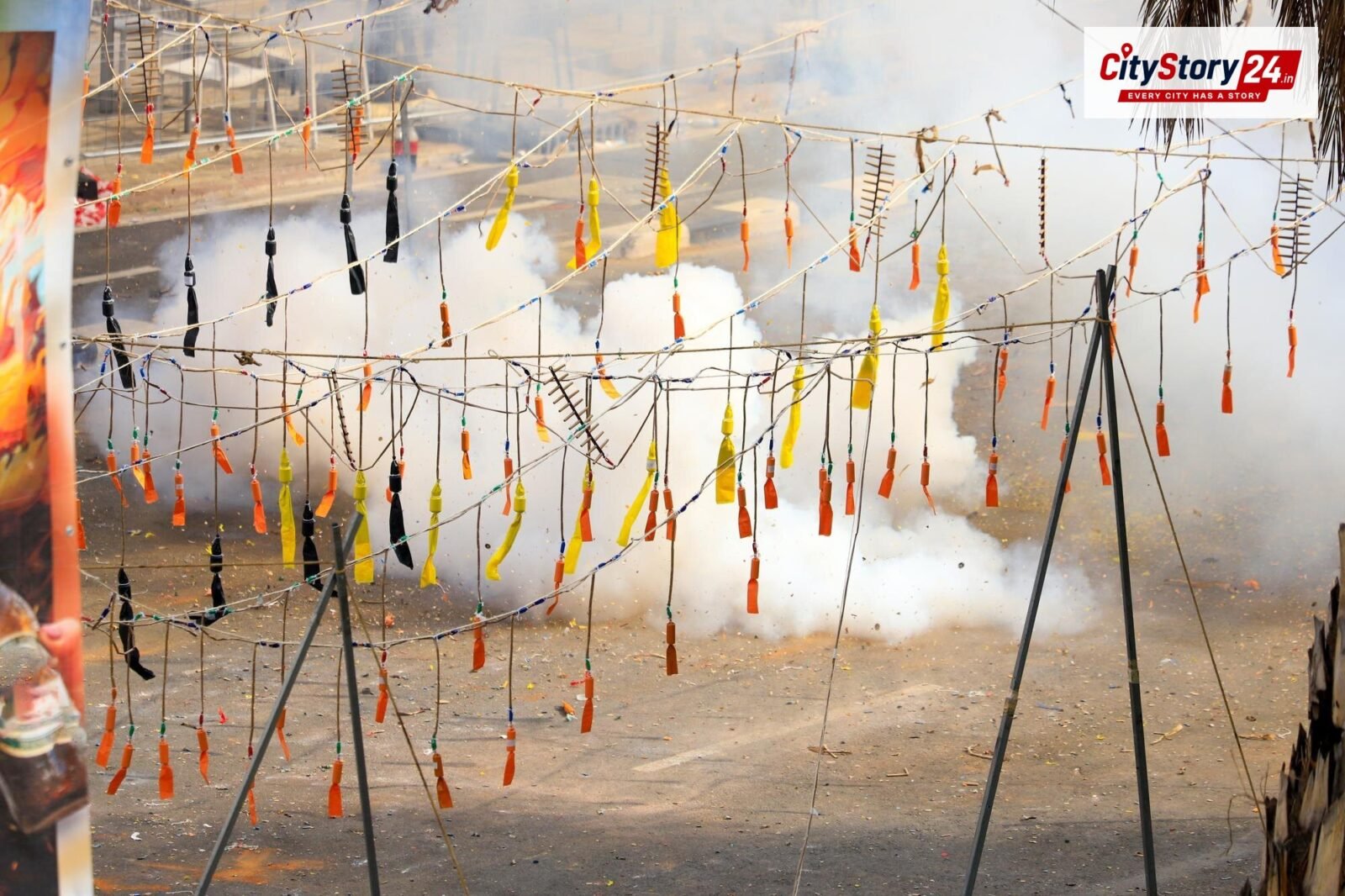 Representative image: police barricade Delhi protest