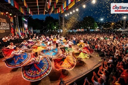 Representative image: garba night festival crowd India