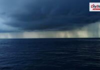 Representative image: heavy rain storm clouds India