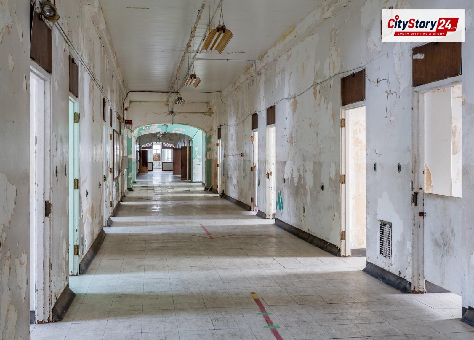 Representative image: hospital corridor United States