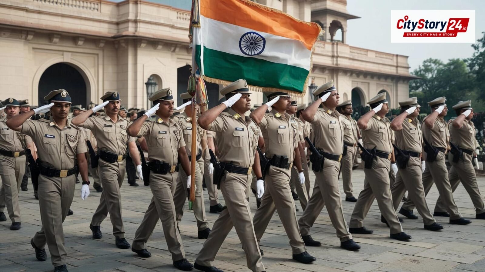 Representative image: police barricade protest India