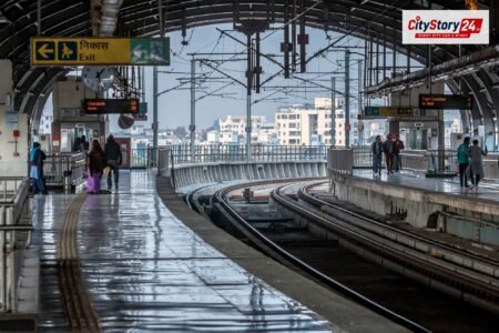 Representative image: railway station platform India