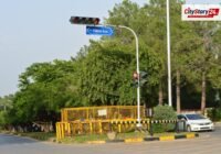 Representative image: Delhi traffic police barricade road