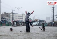 Representative image: heavy rain city street India
