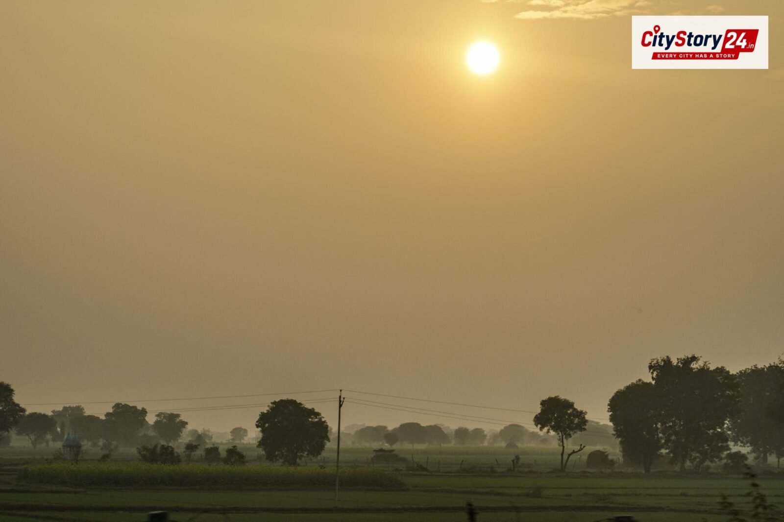 Representative image: sunny sky hot weather India