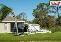 Representative image: residential house damage Australia