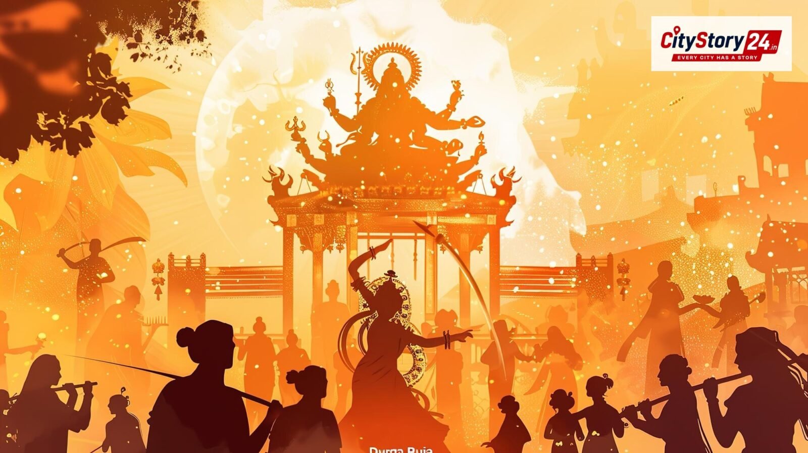 Representative image: Navratri temple devotees India