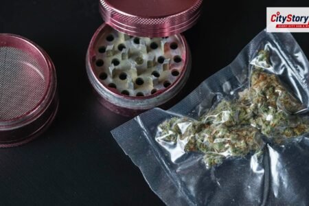 Representative image: cannabis packets close up