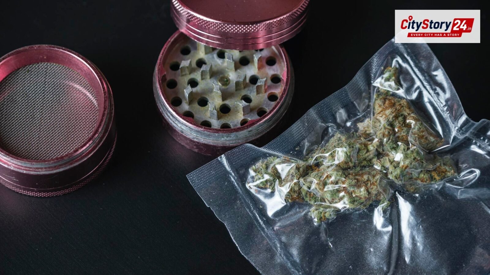 Representative image: cannabis packets close up