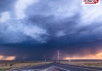 Representative image: thunderstorm lightning India sky