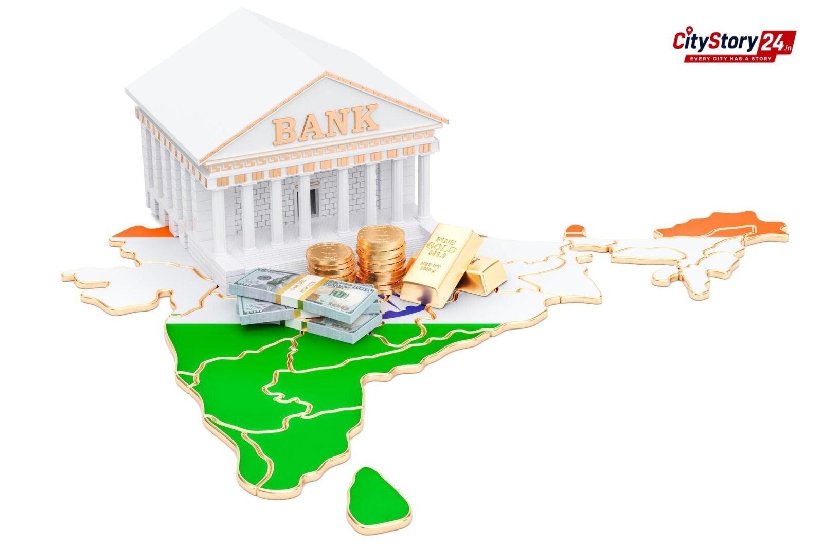 Representative image: bank building India