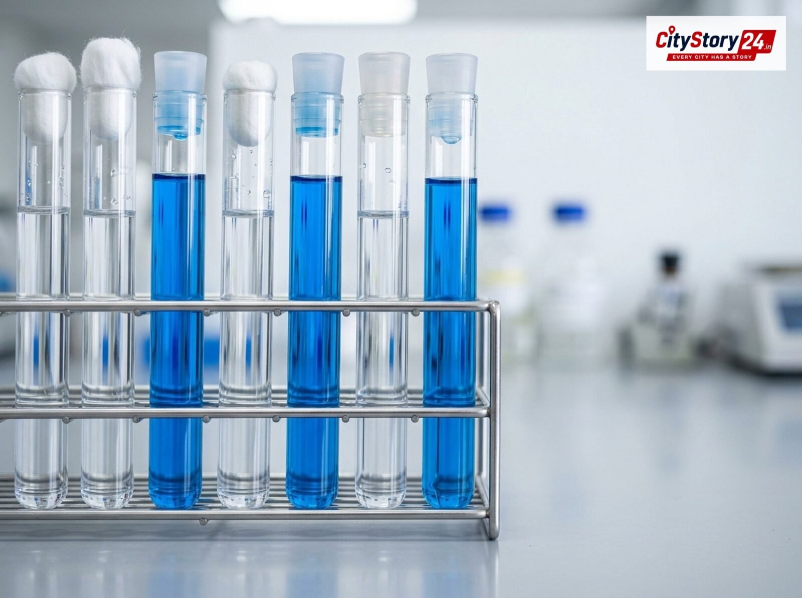Representative image: medical laboratory test tubes