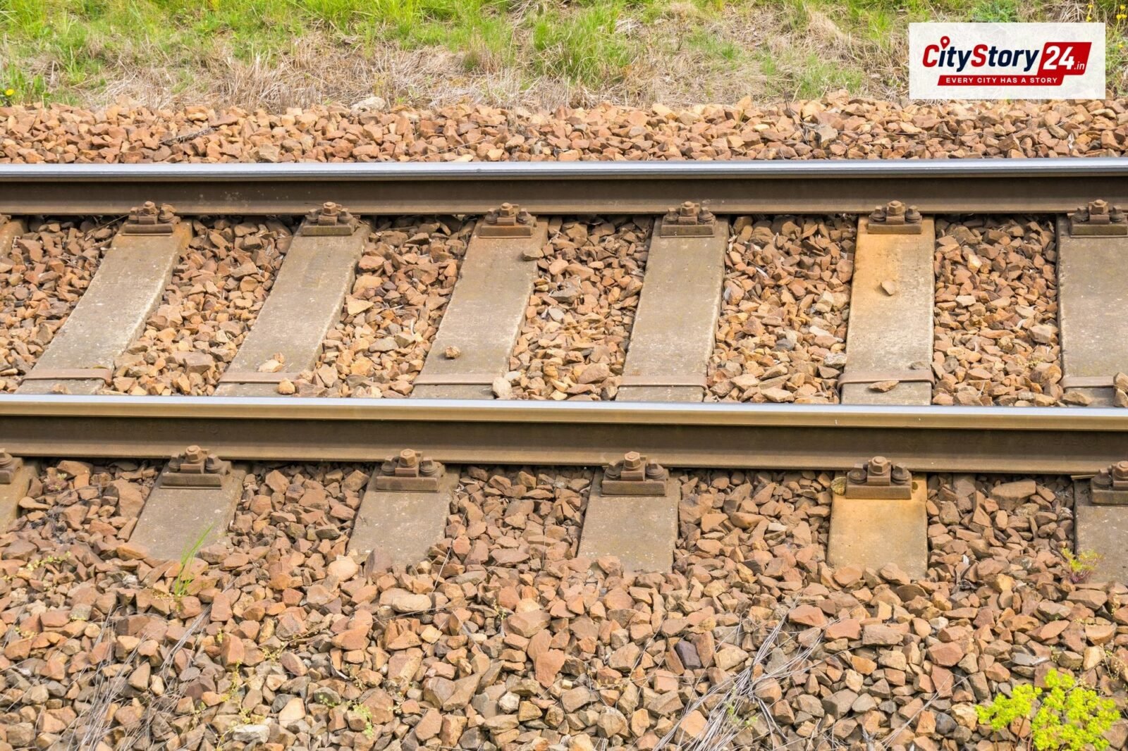 Representative image: railway track construction India