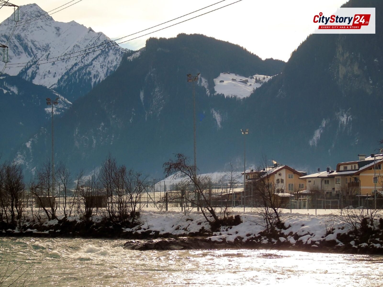 Representative image: Himalayan mountains landslide flood