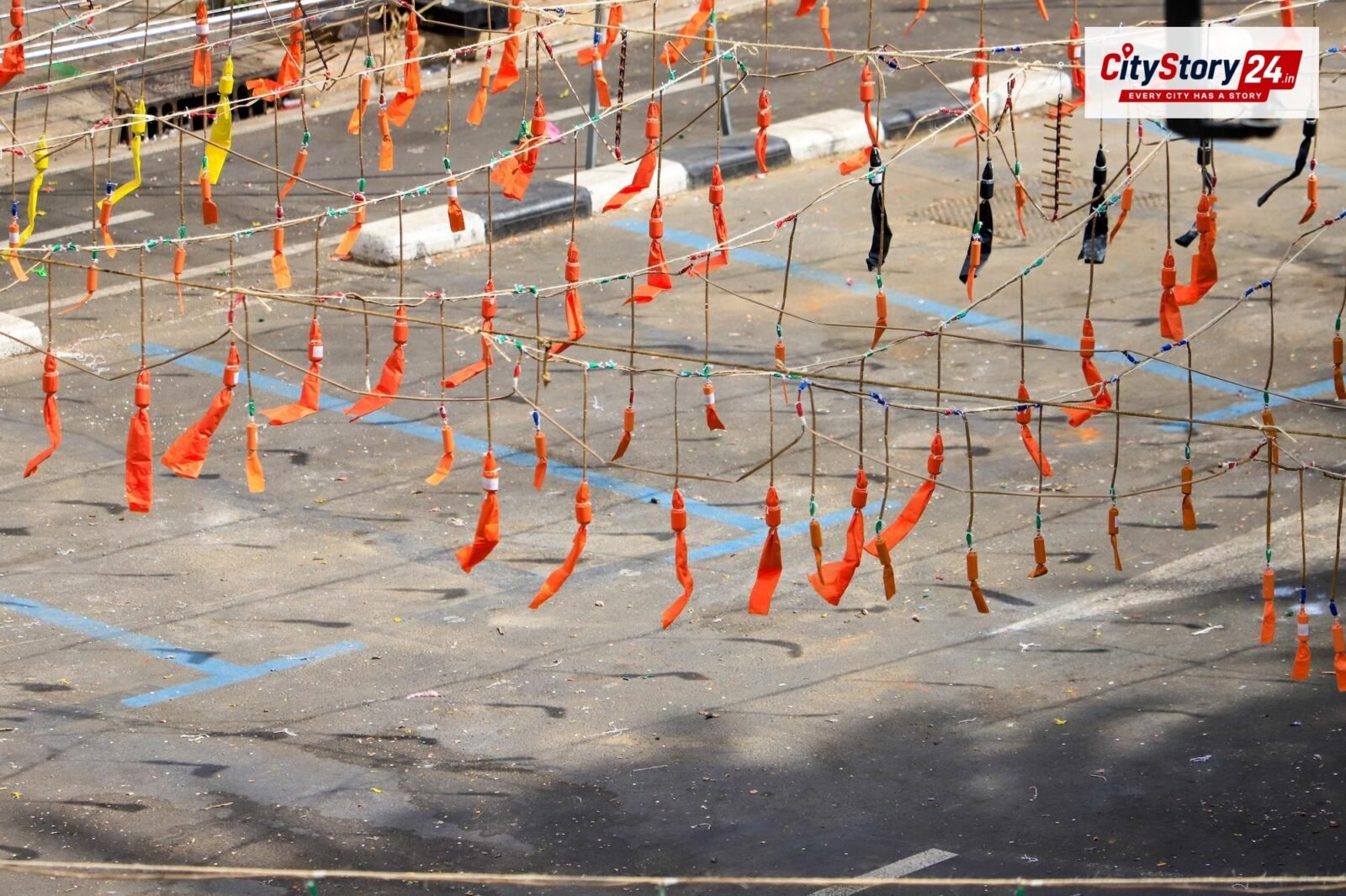 Representative image: Delhi police protest barricade