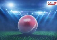 Representative image: cricket stadium floodlights night