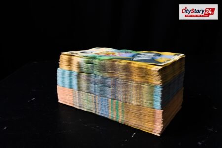 Representative image: bank currency notes stack