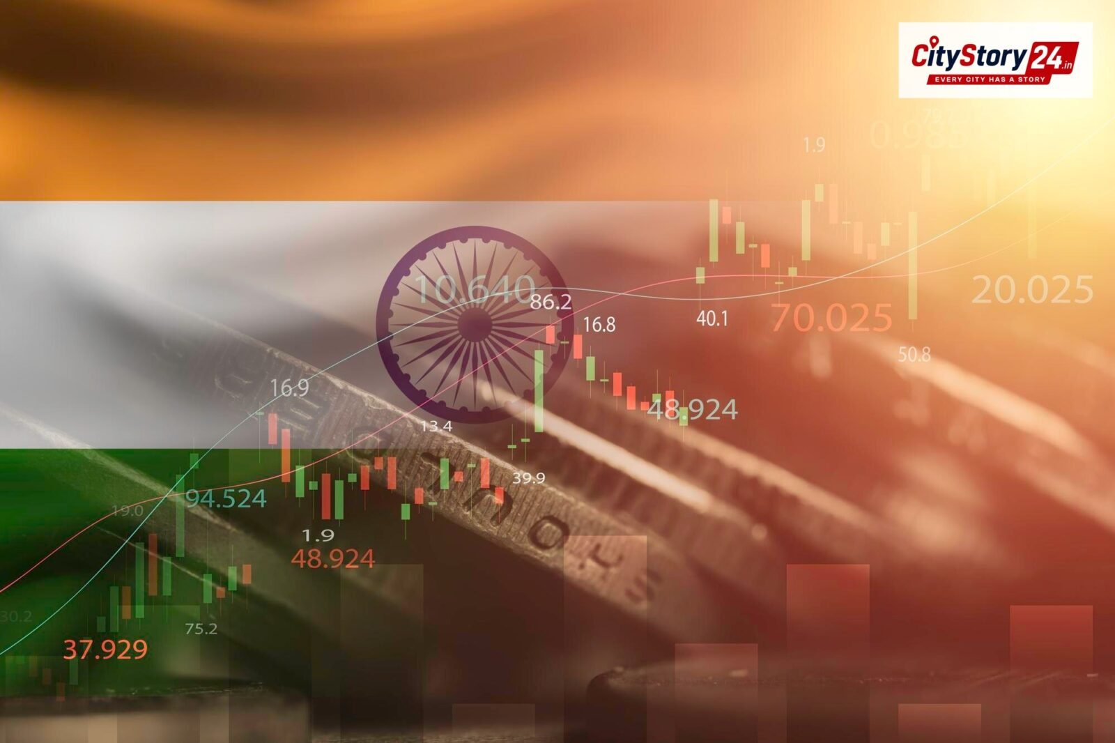 Representative image: India economy growth chart