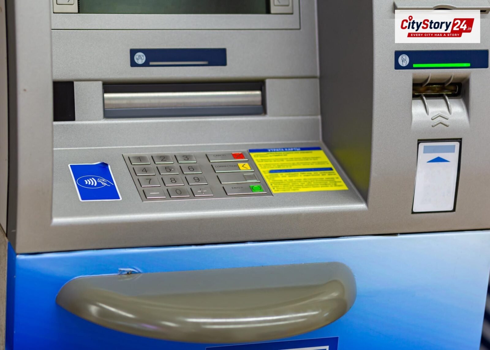 Representative image: bank ATM machine India
