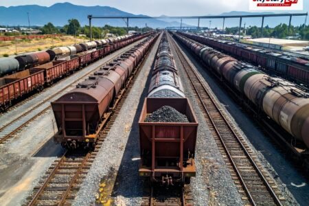 Representative image: freight train India
