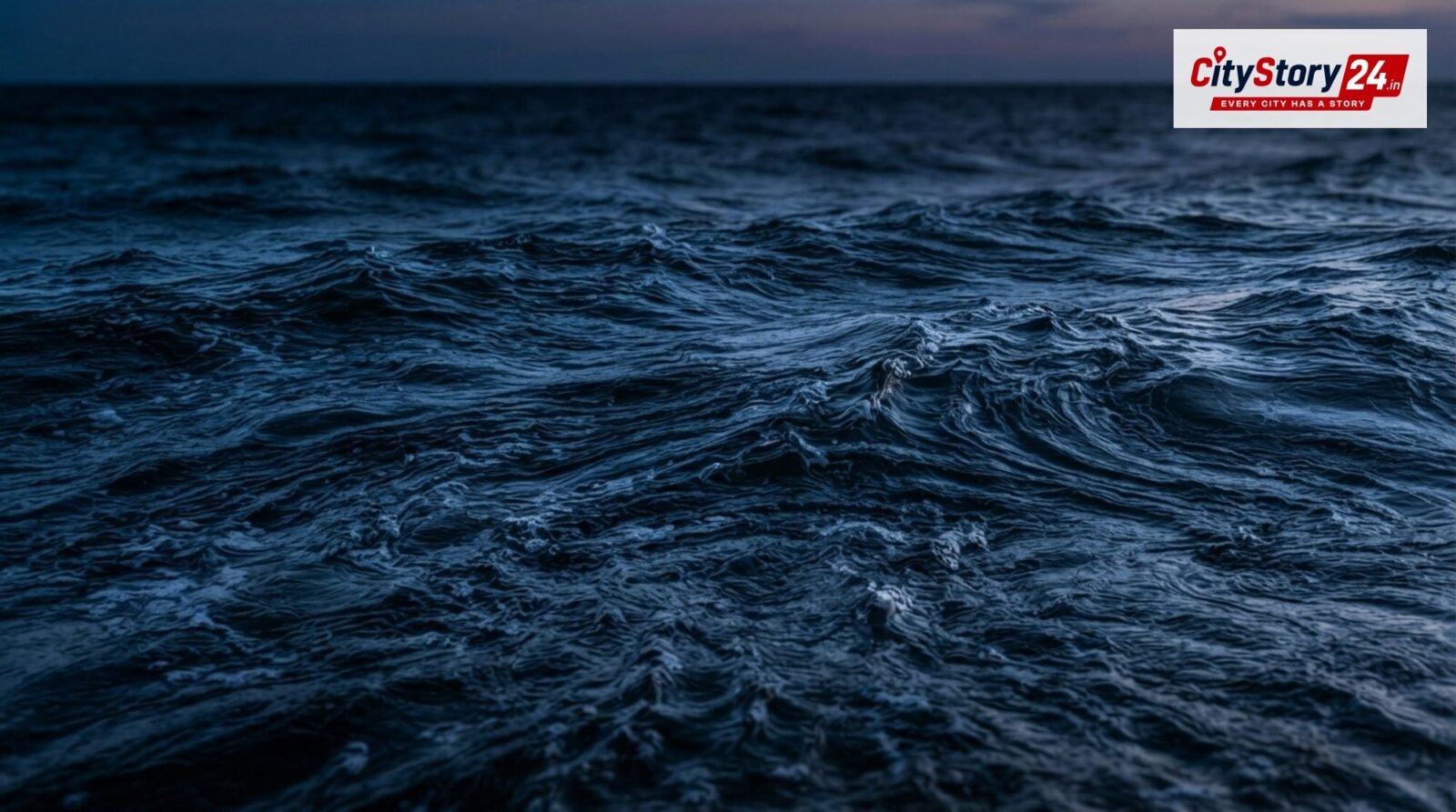 Representative image: ocean waves dark sea