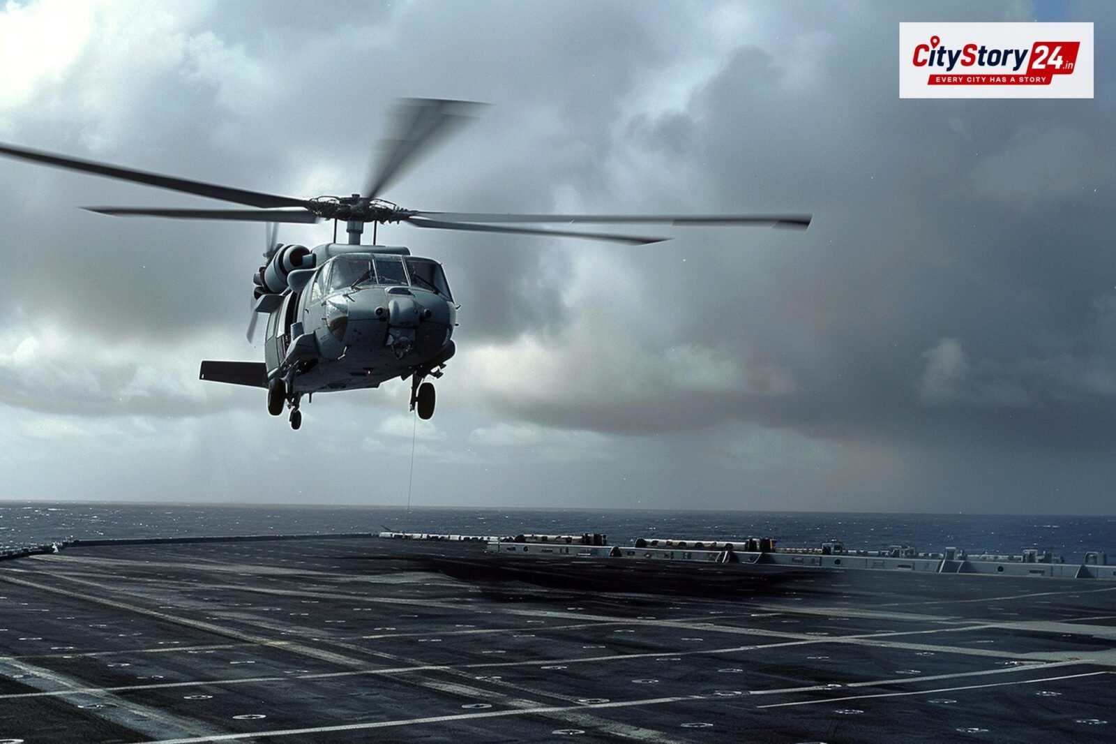 Representative image: Indian Coast Guard helicopter