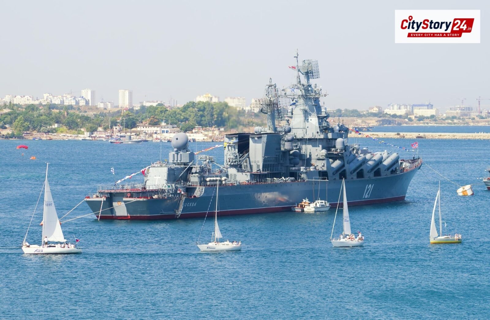 Representative image: navy warship harbour India