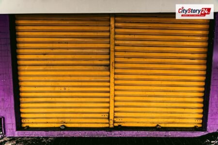 Representative image: shop shutter sealed India