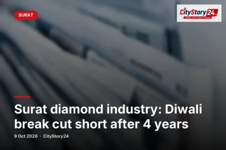 Surat diamond industry: Diwali break cut short after 4 years
