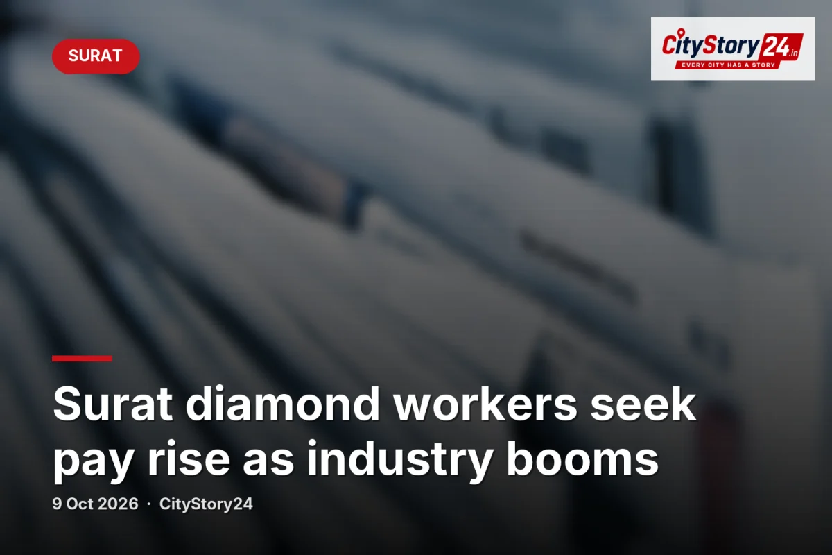 Surat diamond workers seek pay rise as industry booms