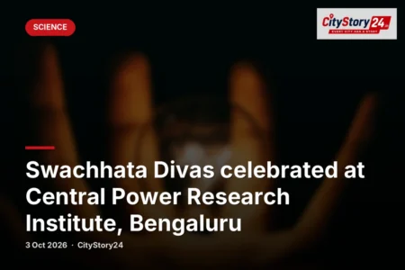 Swachhata Divas celebrated at Central Power Research Institute, Bengaluru
