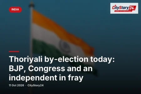 Thoriyali by-election today: BJP, Congress and an independent in fray