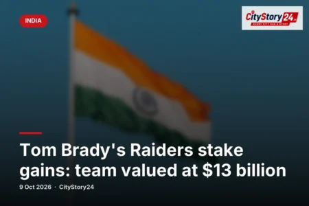 Tom Brady's Raiders stake gains: team valued at $13 billion