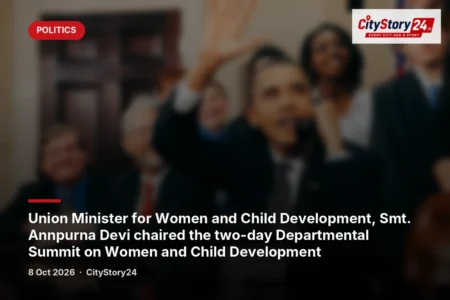 Union Minister for Women and Child Development, Smt. Annpurna Devi chaired the two-day Departmental Summit on Women and Child Development