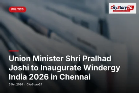 Union Minister Shri Pralhad Joshi to Inaugurate Windergy India 2026 in Chennai