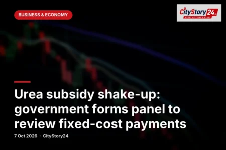 Urea subsidy shake-up: government forms panel to review fixed-cost payments
