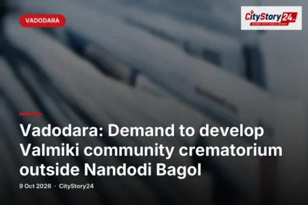 Vadodara: Demand to develop Valmiki community crematorium outside Nandodi Bagol