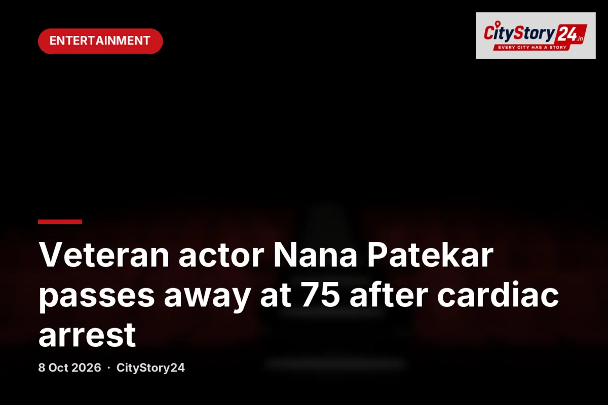 Veteran actor Nana Patekar passes away at 75 after cardiac arrest