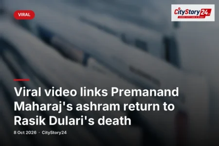 Viral video links Premanand Maharaj's ashram return to Rasik Dulari's death