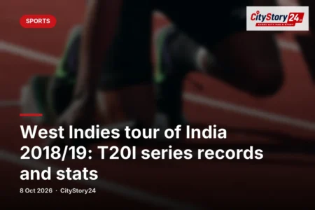 West Indies tour of India 2018/19: T20I series records and stats
